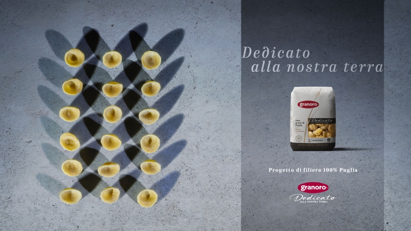 A cross-media launch for Granoro’s “Dedicato” line