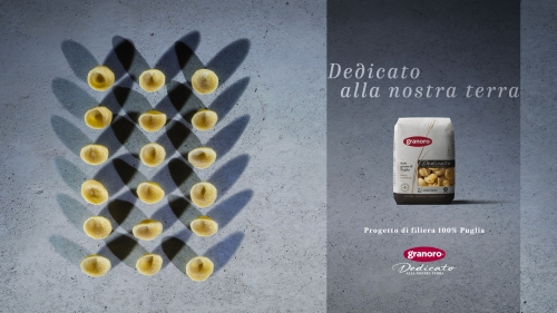 A cross-media launch for Granoro’s “Dedicato” line