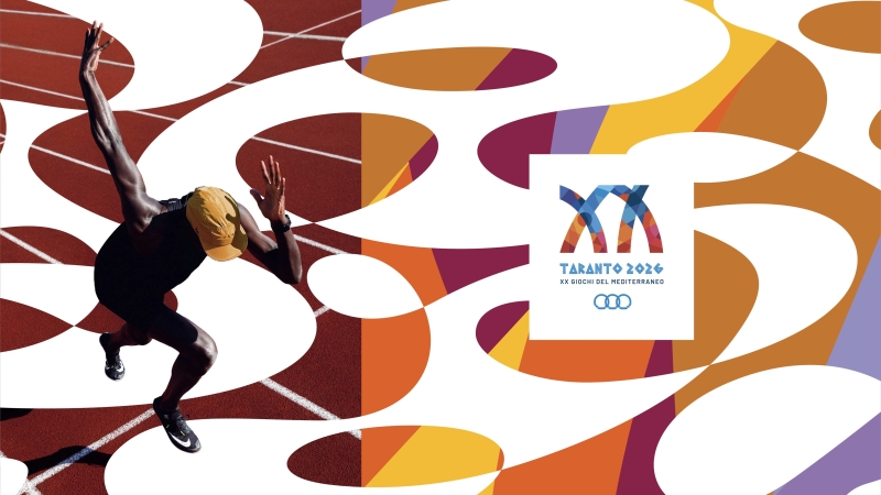 Taranto 2026: Angelini Design creates the &ldquo;Look of the Games&rdquo; for the Mediterranean Games